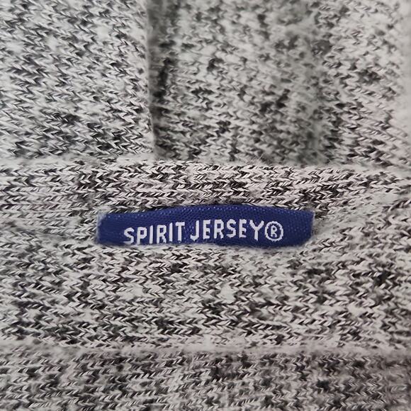 Spirit Jersey Women's Gray Heathered Long Sleeve Sweater Size XL Baltimore - Picture 4 of 7